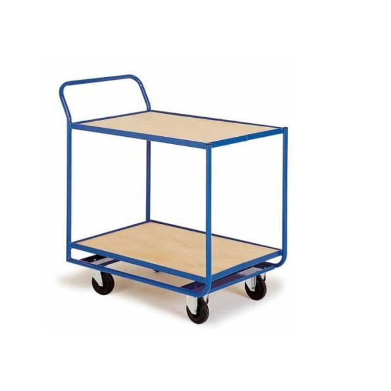 Chariot Utilitaire En Bois Avec Roues - Plateforme 22.8x11.4 Pouces, Charge 440 Lbs, à Monter