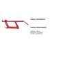 table elevatrice pour moto hydro pneumatique 450 kg 2200x680 mm