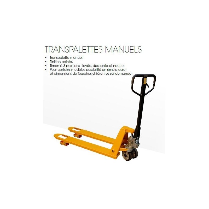 Transpalette manuel 1T CBV 540X2000